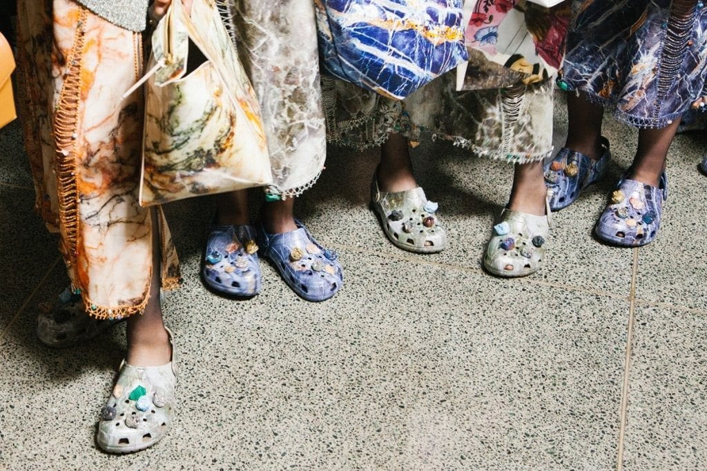 christopher-kane-shows-crocs-runway-antidote