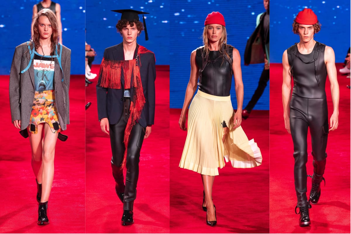 calvin klein SS19 Antidote magazine NYFW