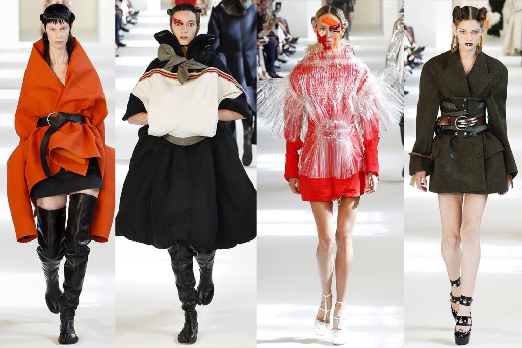 Galliano returns to fashion with Margiela couture collection