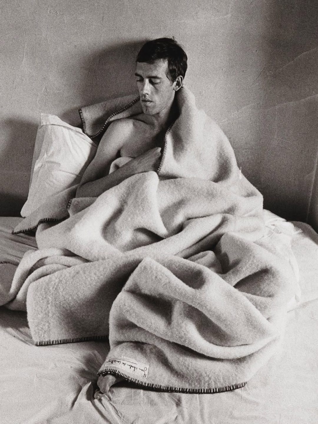 David Wojnarowicz in bed, by Peter Hujar. (1983) #peterhujar