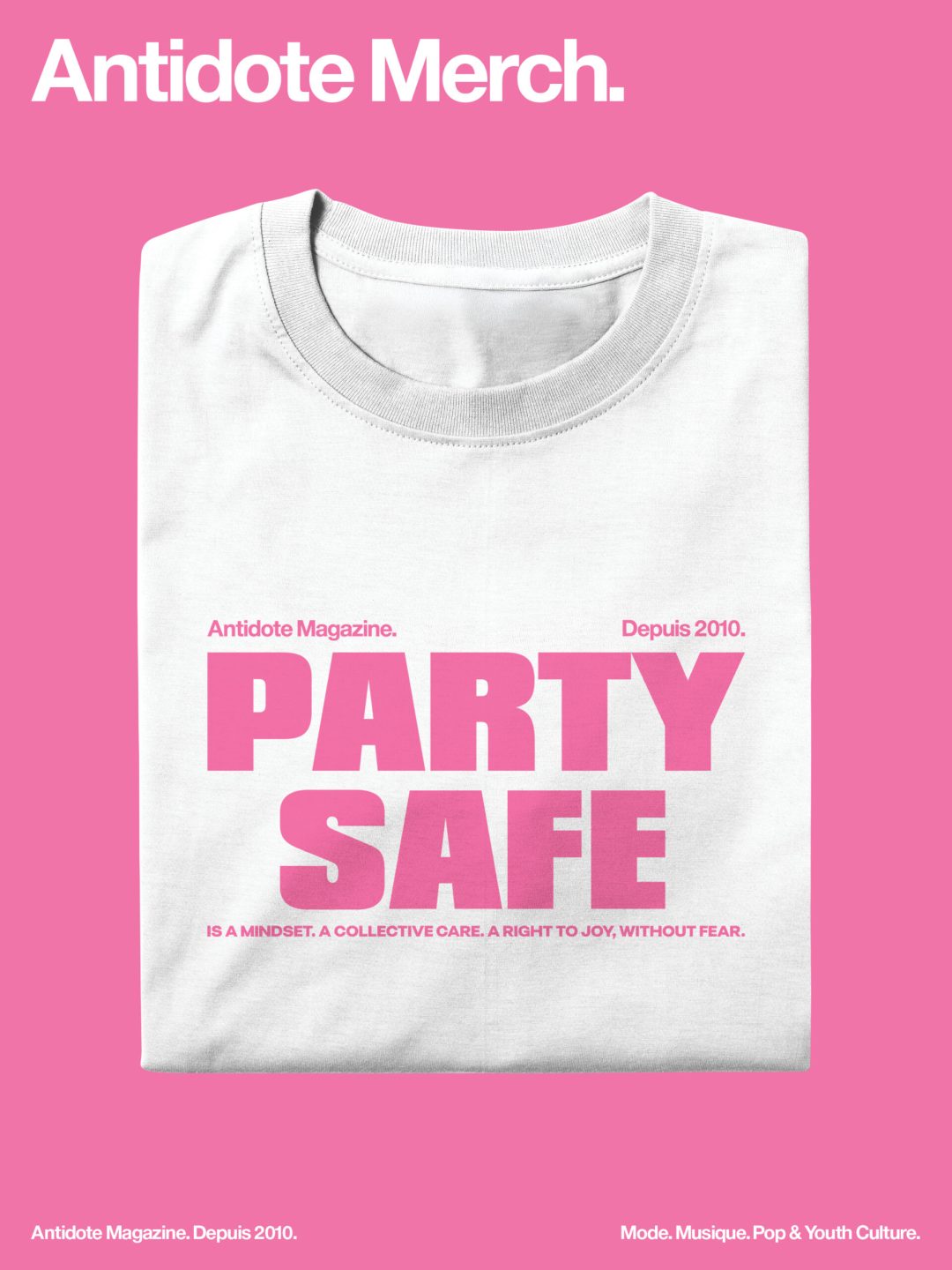 Folded tee all colors