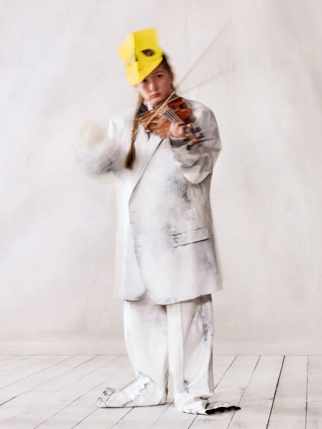 JOY- A short film Throughout the series of images, Max Richter wears looks from our Spring Summe