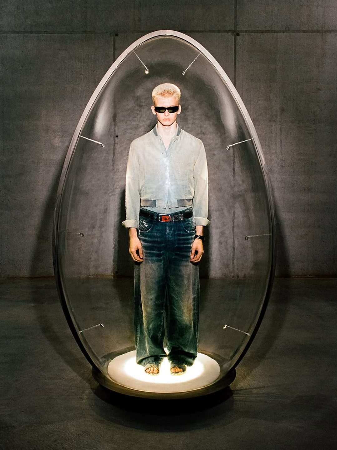 Welcome, hunters. The Diesel Egg Hunt for the #DieselSS26 Runway Show. Free and open to the publ